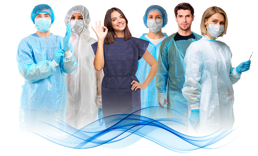 PRENDAS Y ARTÍCULOS DE PROTECCIÓN DESECHABLES