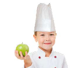 Gorro de cocina “Continental” para pequeños cocineros. Ajustable y