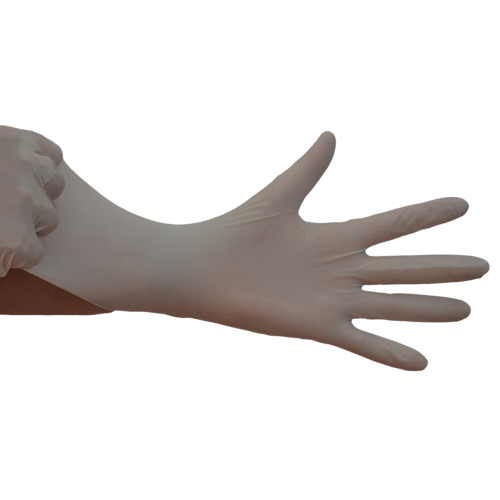 Guantes de látex, s/polvo, ambidiestro,