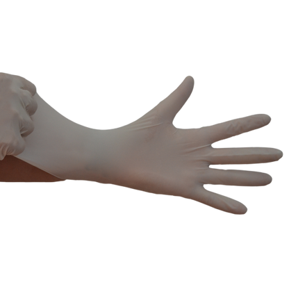 Guantes de látex, s/polvo, ambidiestro,