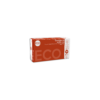 Guantes de vinilo, s/polvo, ECO,